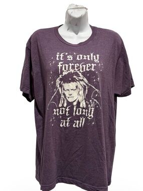 RIPPLE JUNCTION David Bowie Labyrinth Jareth It’s Only Forever TShirt Large